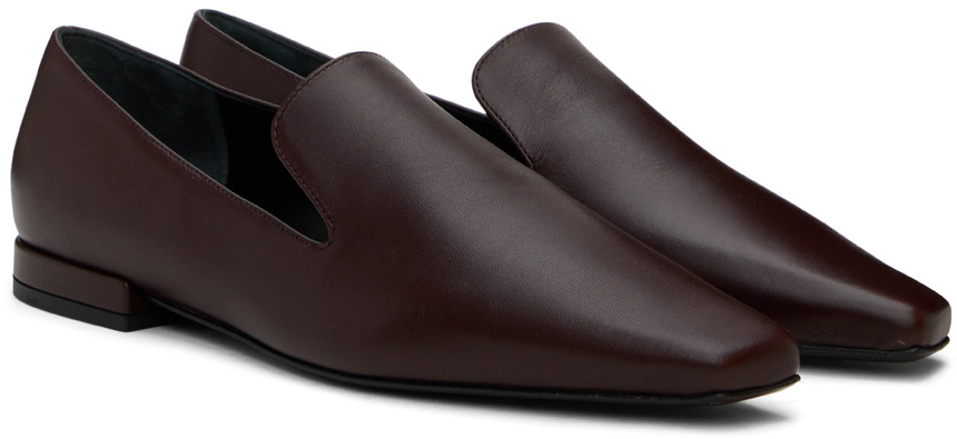 Loulou Studio Brown Carole Loafers