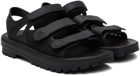 Gucci Black Velcro Sandals