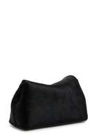 Toteme T-lock Mini Pony Hair Clutch - Black - One Size