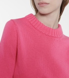 Alexander McQueen Cashmere cropped sweater