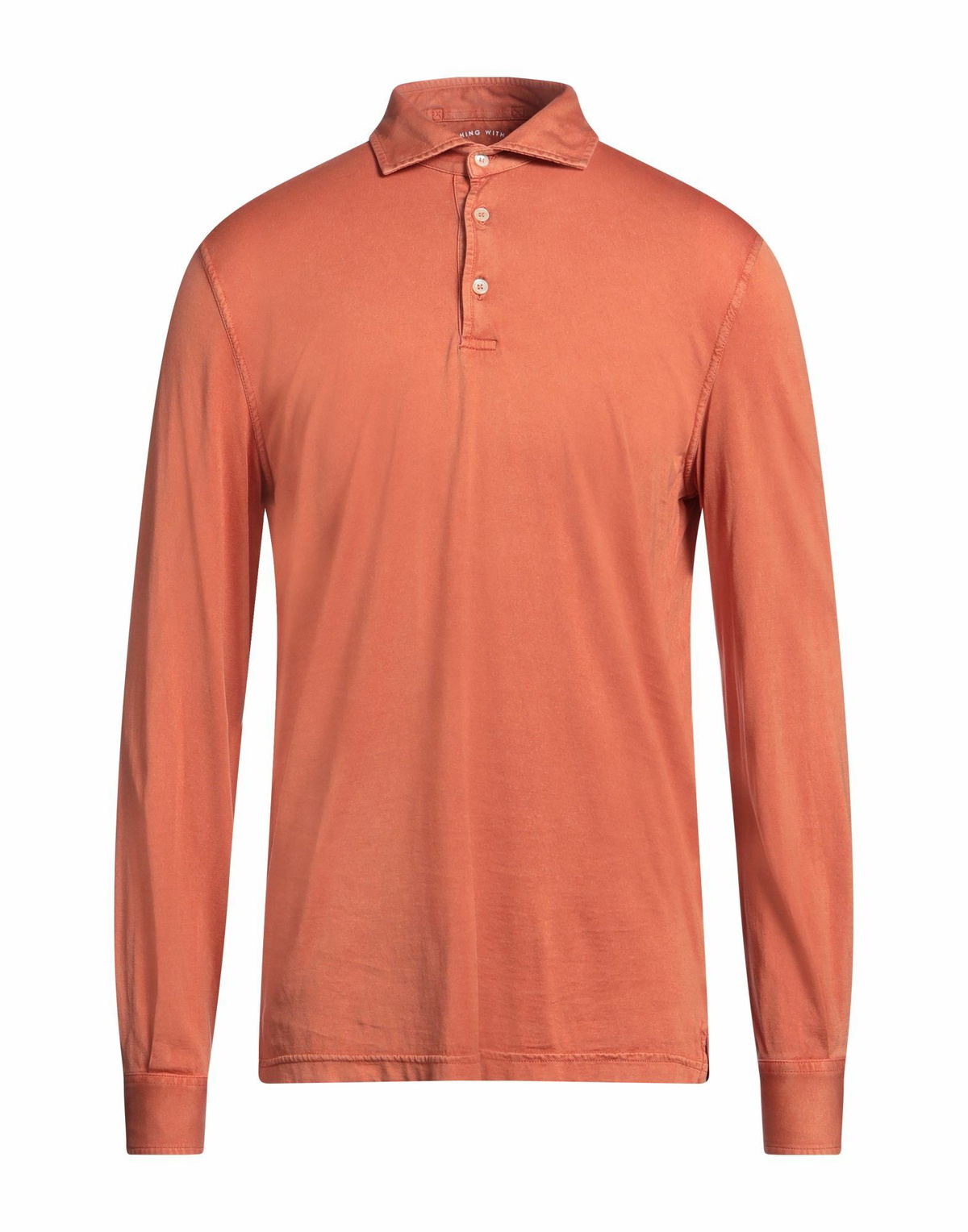 Fedeli Mens Polo shirt in Orange