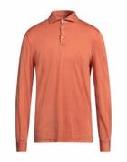 Fedeli Mens Polo shirt in Orange