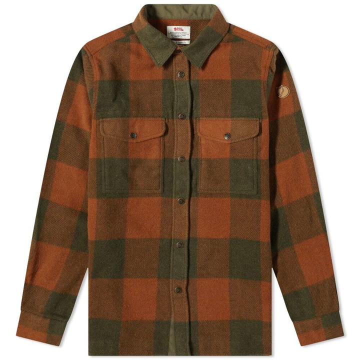 Photo: Fjällräven Men's Canada Shirt in Autumn Leaf /Laurel Green