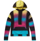 AMIRI - Striped Cotton-Blend Hoodie - Men - Multi