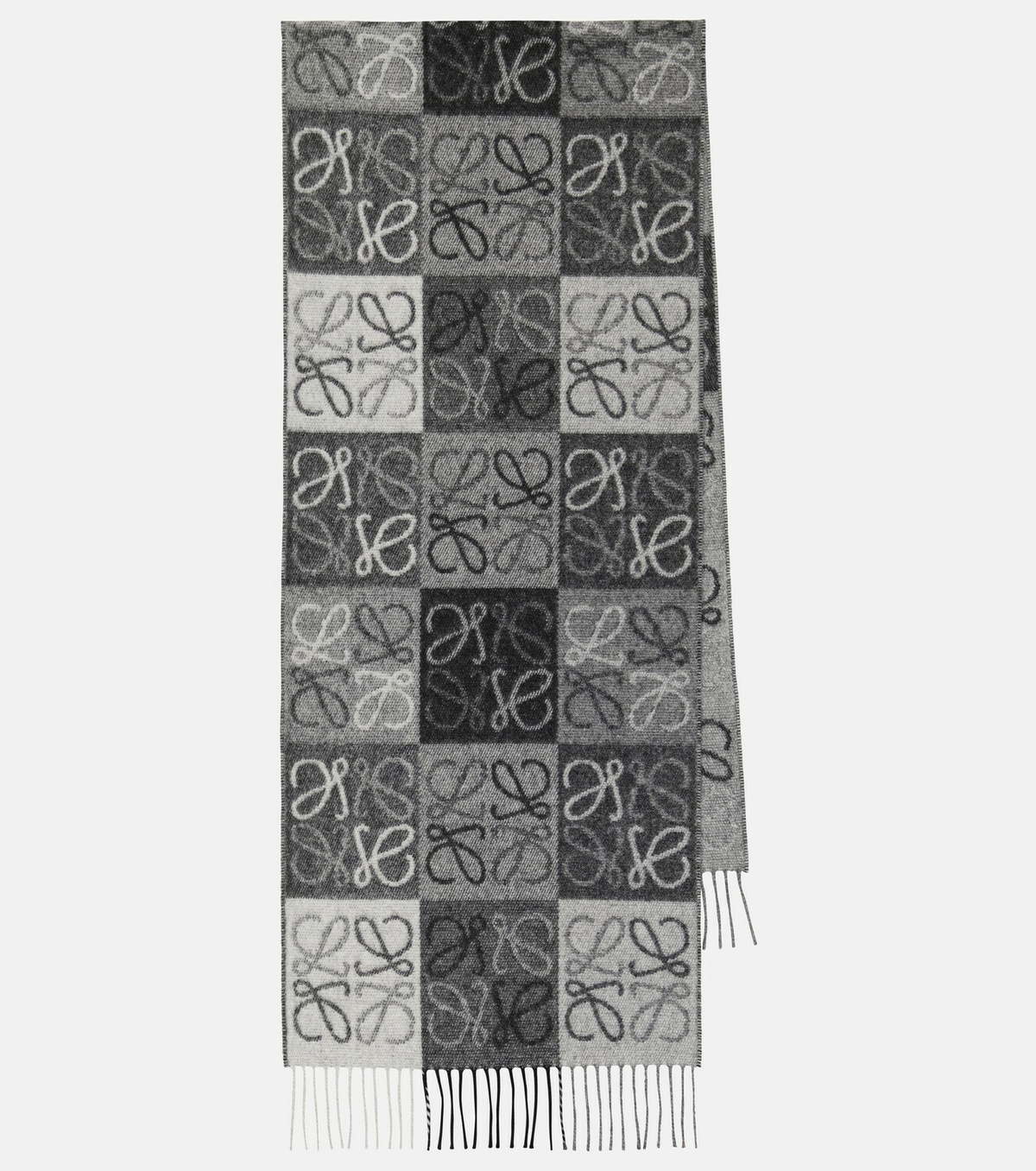 Loewe Anagram wool and cashmere scarf Loewe