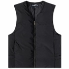 Jacquemus Men's Logo Down Vest in Black