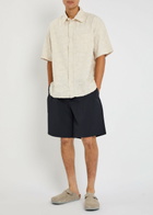 Norse Projects Fil Coupé Stretch-cotton Shirt Ecru
