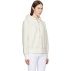 Rag and Bone White Sherpa Fleece Hoodie