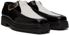 Ernest W. Baker Black T-Bar Monkstraps