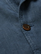 Portuguese Flannel - Labura Slim-Fit Linen Jacket - Blue