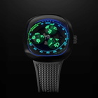 Nubeo Tri-Star Orbit Black Dial Mens Watch NB-6116-09
