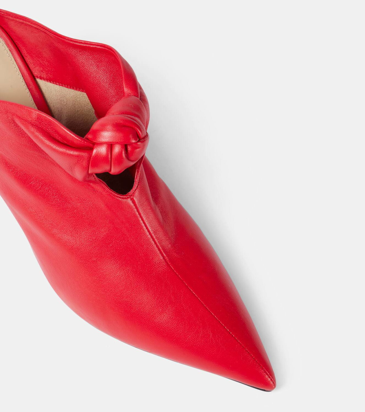 Khaite Rowan leather mules Khaite