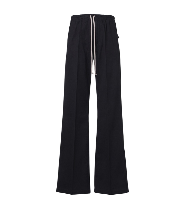 Photo: Rick Owens Dietrich cotton and wool wide-leg pants