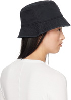 Y-3 Black Logo Bucket Hat