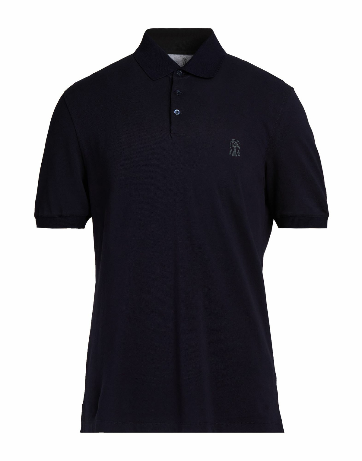 Brunello Cucinelli Mens Polo shirt in Navy