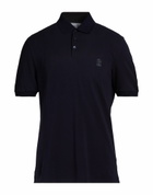 Brunello Cucinelli Mens Polo shirt in Navy