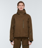 Zegna - Techmerino hooded ski jacket