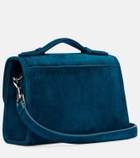 Gabriela Hearst Leonora small suede crossbody bag