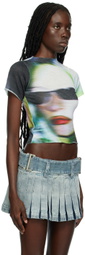 1XBLUE SSENSE Exclusive Multicolor Piracy T-Shirt