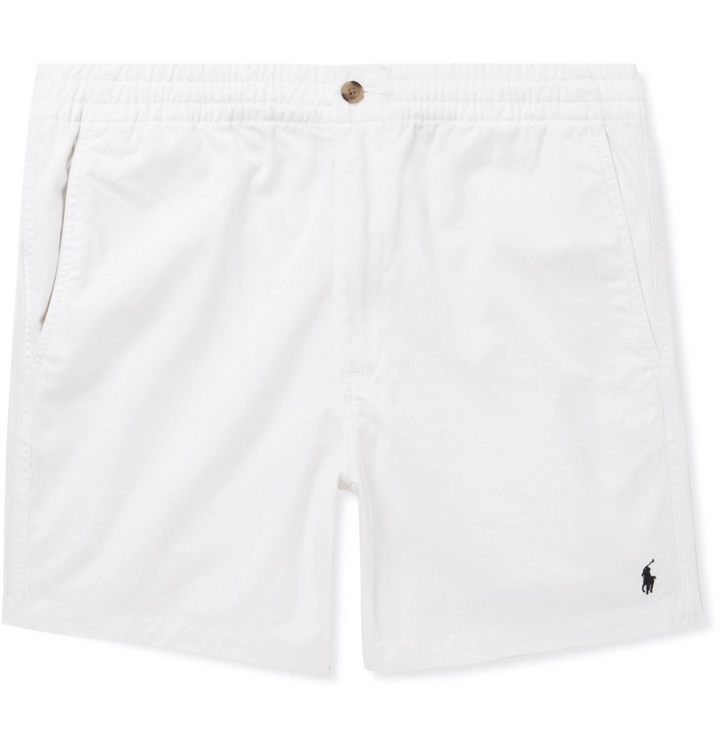 Photo: Polo Ralph Lauren - Prepster Stretch-Cotton Twill Shorts - White