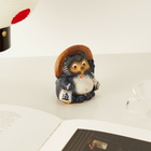 BEAMS JAPAN Fortune Raccoon Dog Piggy Bank in Navy
