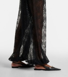 Nina Ricci Sequined lace balloon pants