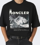 Moncler Printed cotton jersey T-shirt