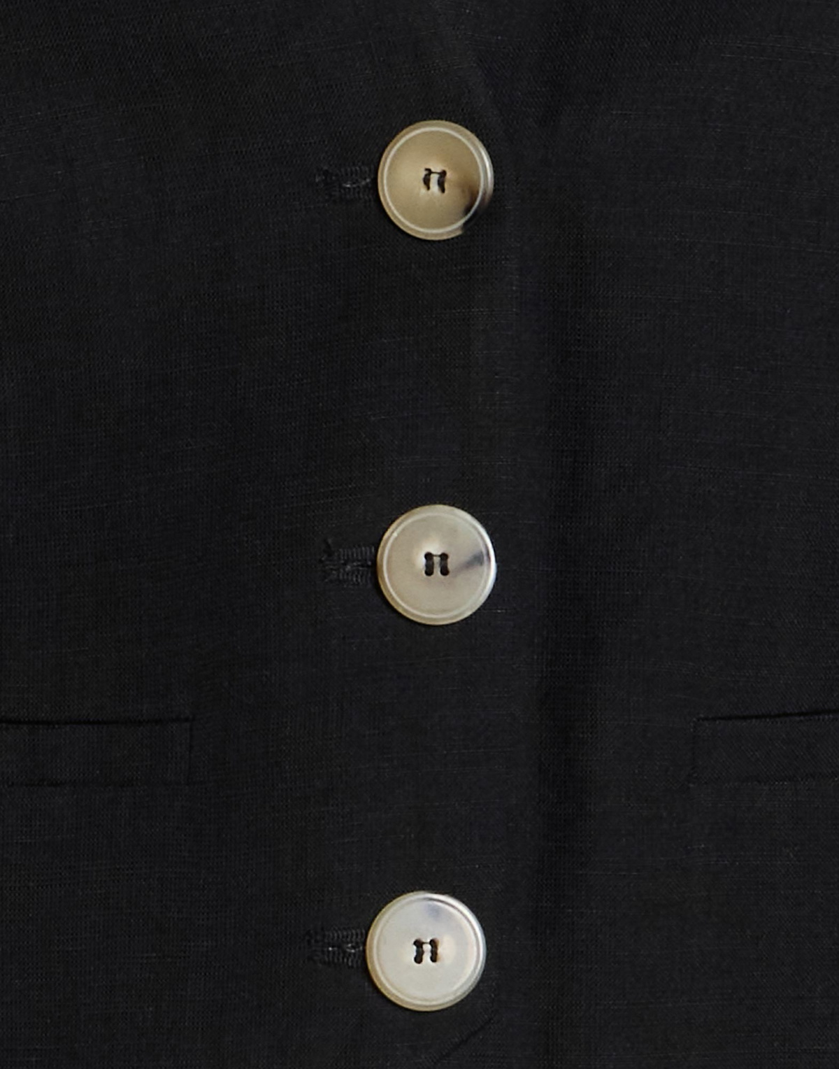 Forte_forte Womens Tailored Vest in Black