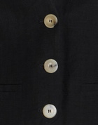 Forte_forte Womens Tailored Vest in Black