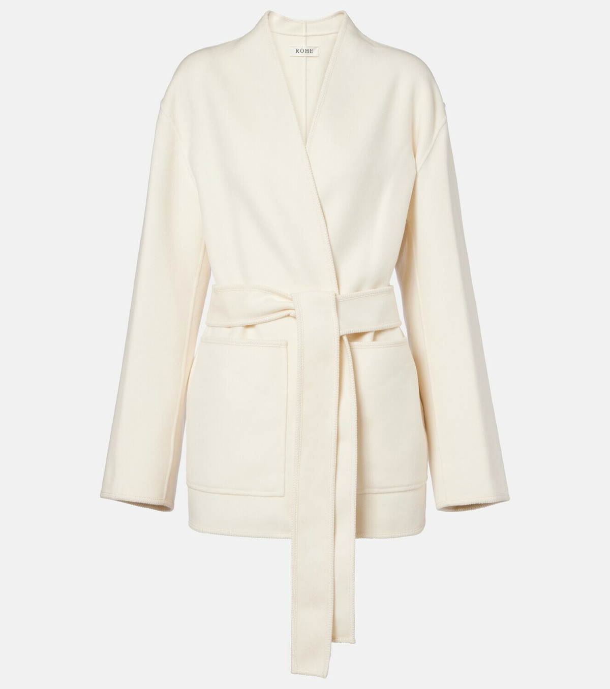 Róhe Belted wool jacket