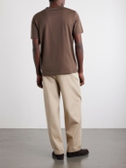 Sunspel - Slim-Fit Cotton-Jersey T-Shirt - Brown