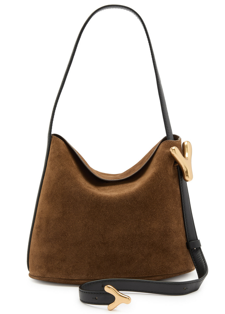 Boyy YY Sac Suede Shoulder bag - Taupe - One Size