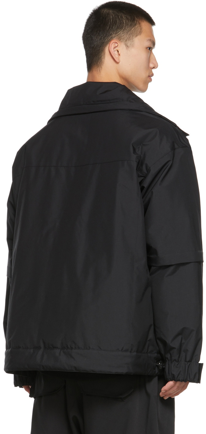 JERIH Black Padded Parka