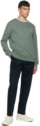 A.P.C. Green Cotton Sweatshirt