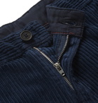 Massimo Alba - Navy Cotton-Corduroy Trousers - Navy