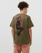 Patta Patta Smile For Me T Shirt Brown - Mens - Shortsleeves