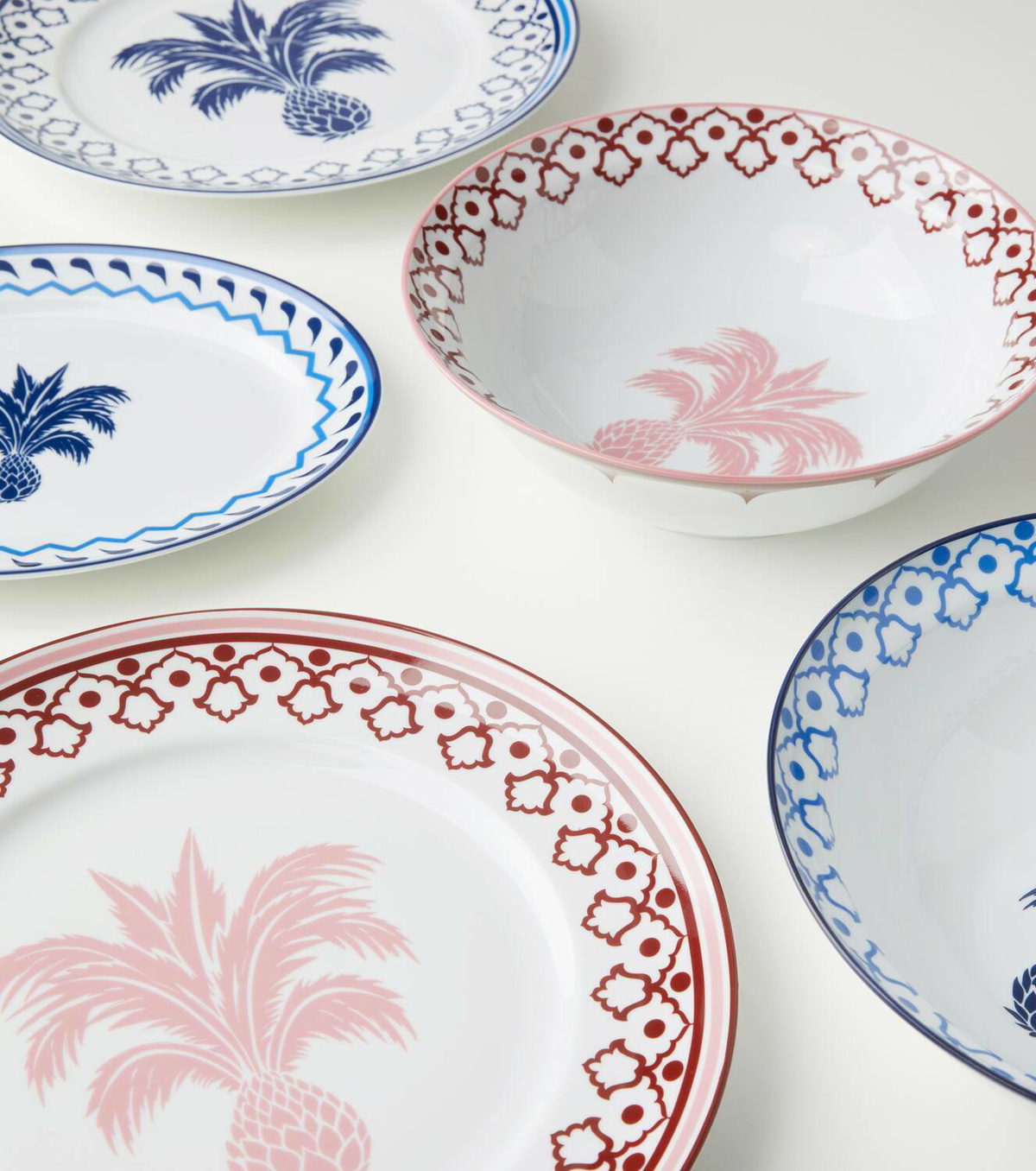 Aquazzura Casa Jaipur porcelain salad bowl