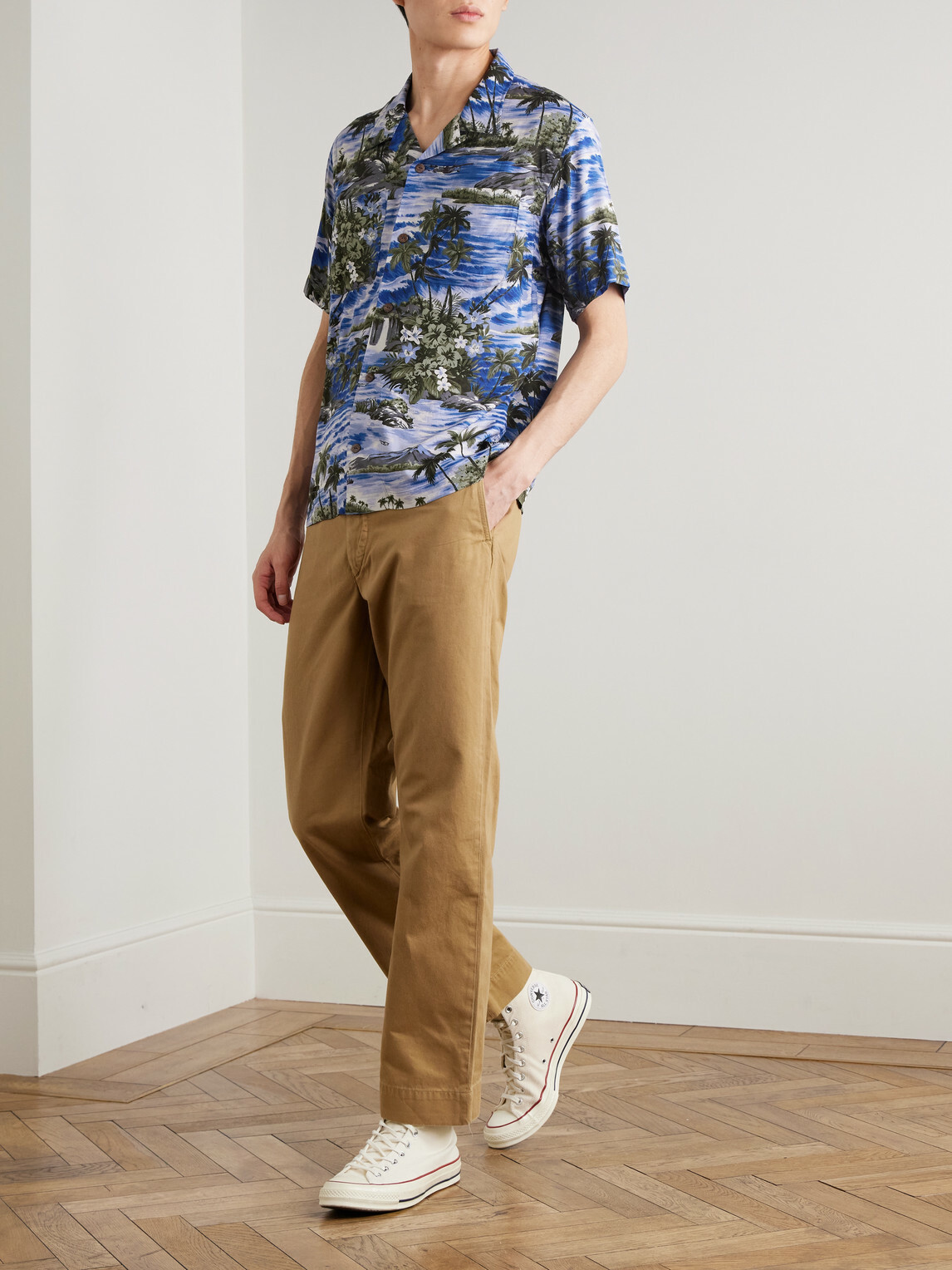 RRL - Straight-Leg Cotton-Twill Chinos - Neutrals