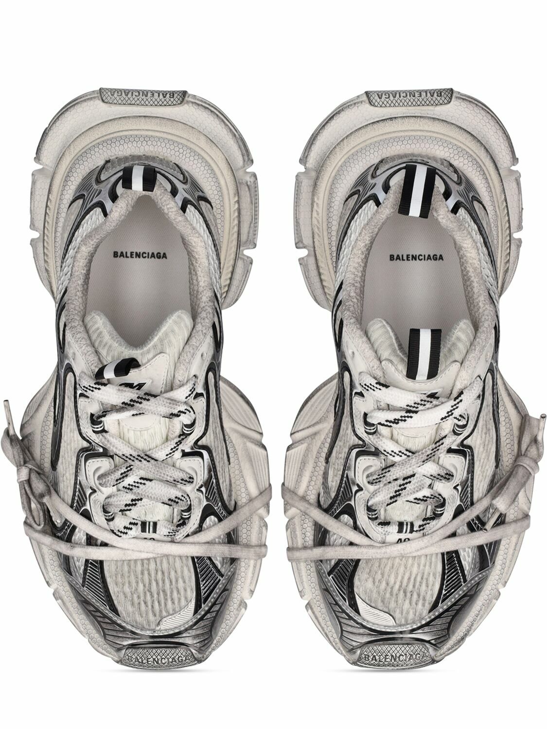 BALENCIAGA - 60mm 3xl Faux Leather Sneakers Balenciaga