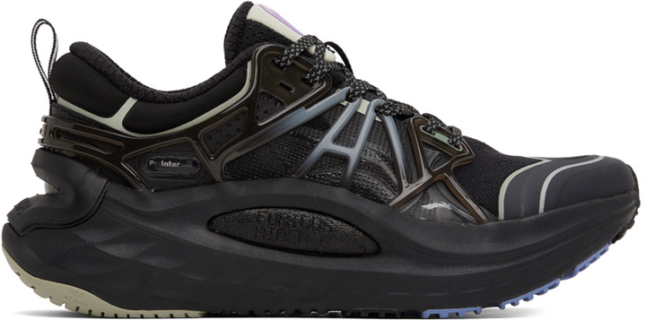 Photo: Soulland Black Li-Ning Edition Furious Rider Sneakers