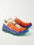 ON - Cloudultra Rubber-Trimmed Mesh Running Sneakers - Orange