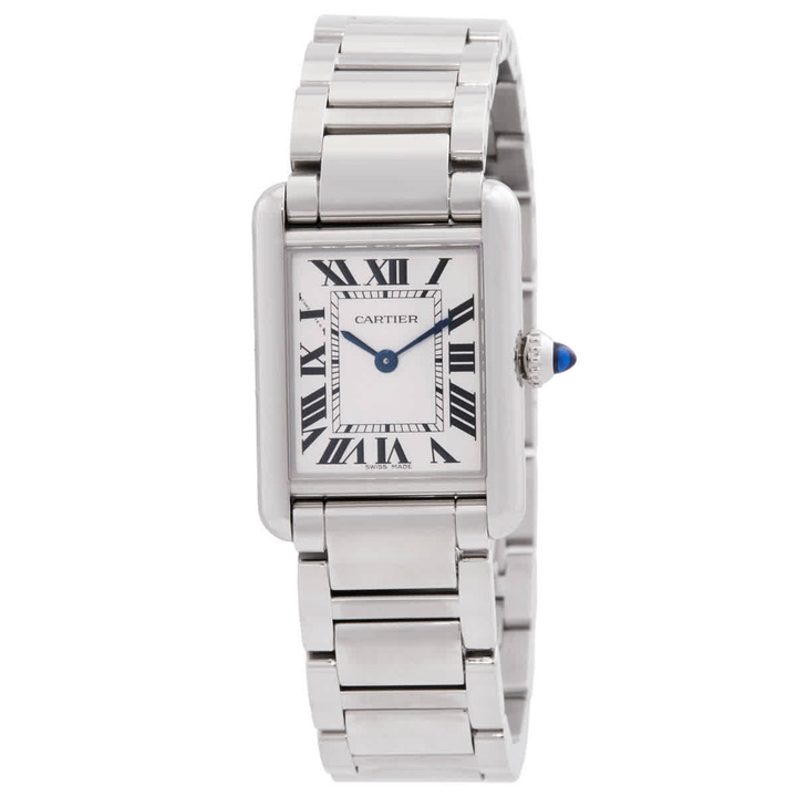 Photo: Cartier Louis SolarBeat Quartz White Dial Ladies Watch WSTA0121