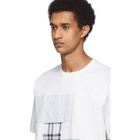 Junya Watanabe White and Off-White Multi Fabric T-Shirt