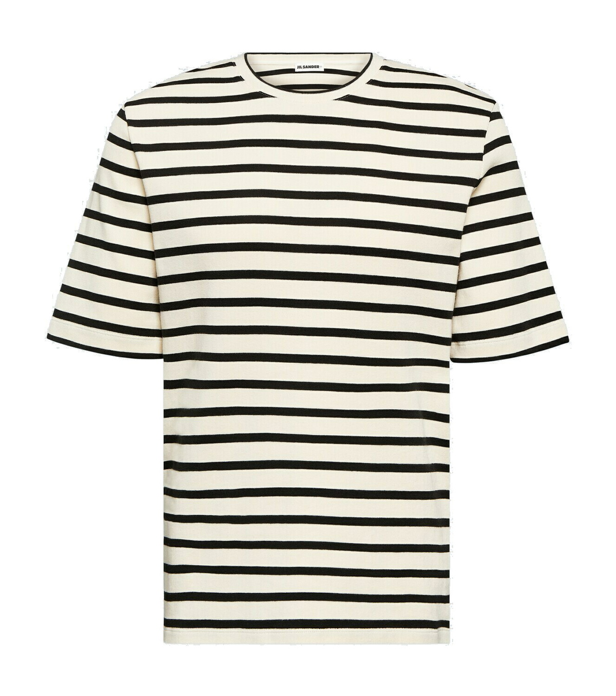 Jil Sander Striped cotton T-shirt Jil Sander