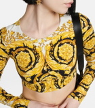 Versace - Barocco crop top
