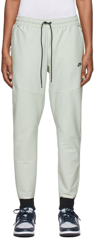 Photo: Nike Grey & Black Dri-Fit Tech Lounge Pants