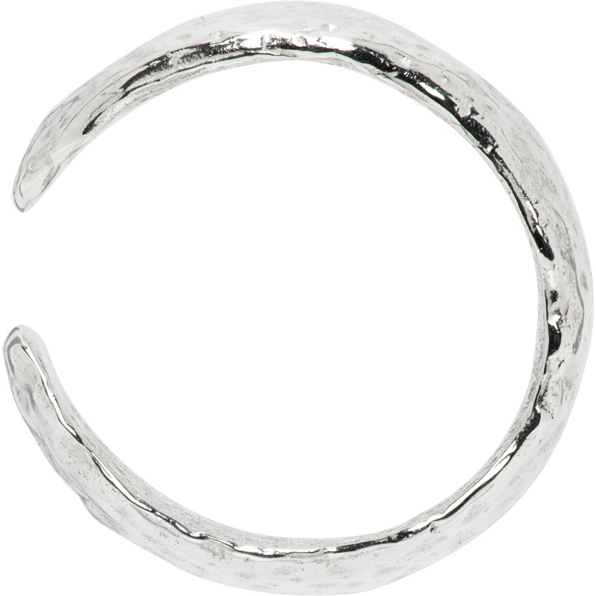 octi Silver Lemon Skin Single Ear Cuff