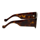 Loewe Black and Tortoiseshell Mask Sunglasses