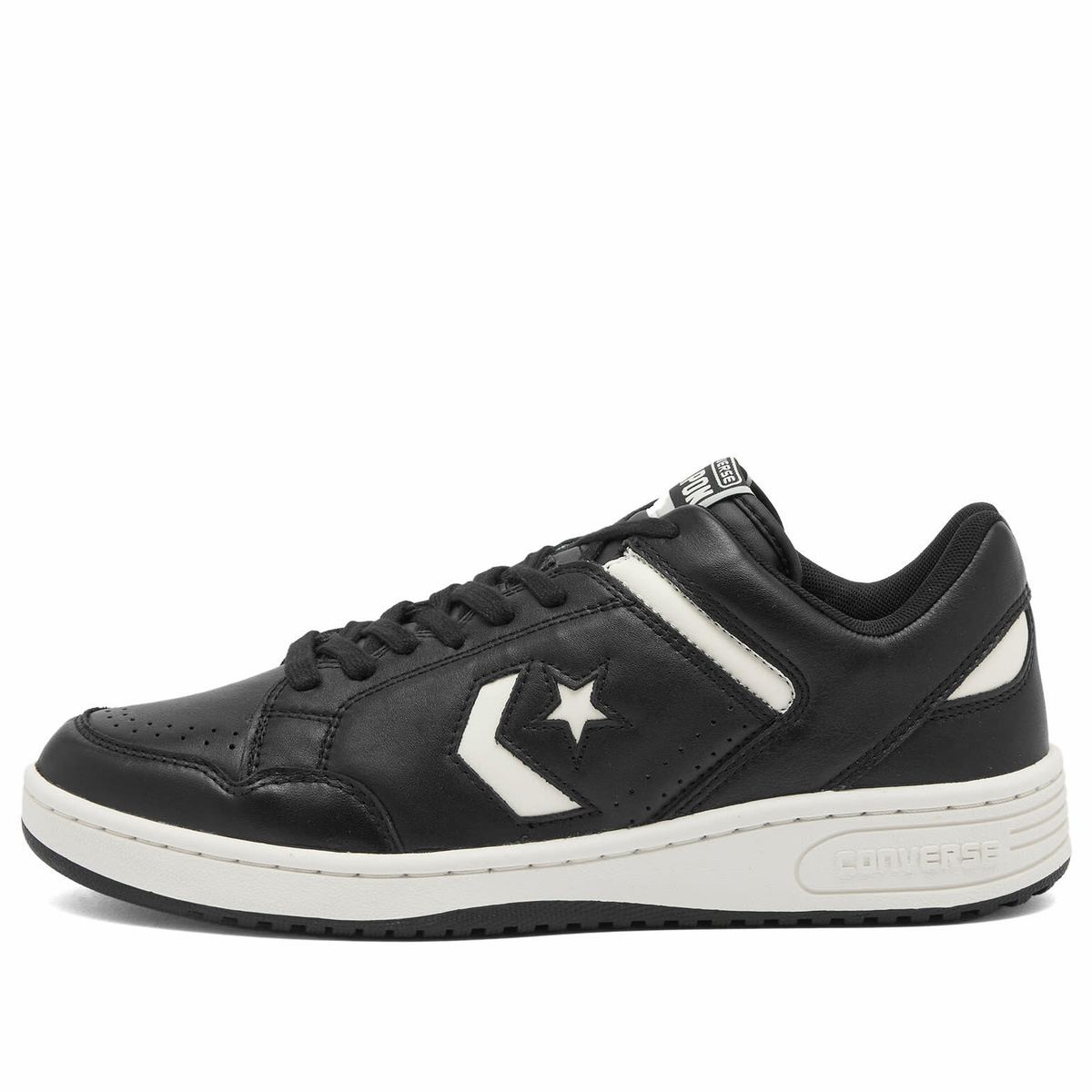 国内配送 CONVERSE WEAPON OX BLACK Converse Weapon Ox Sneakers in Black/Egret/Vintage White