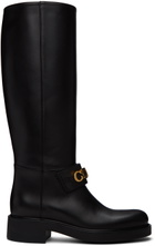 Gucci Black Flores Boots